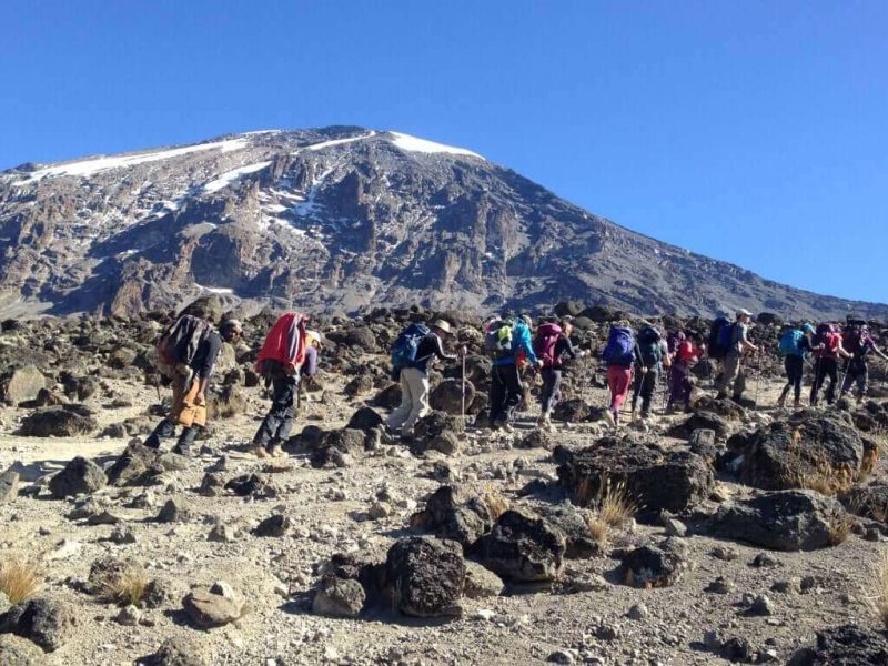 Machame rouute 1